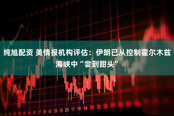 纯旭配资 美情报机构评估：伊朗已从控制霍尔木兹海峡中“尝到甜头”